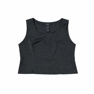 Perceptions New York Chic Black Sleeveless Blouse